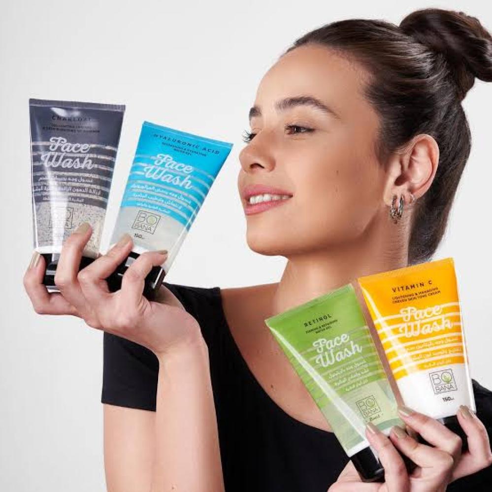 بوبانا غسول الوجه لتفتيح البشرة بفيتامين سي 150 مل