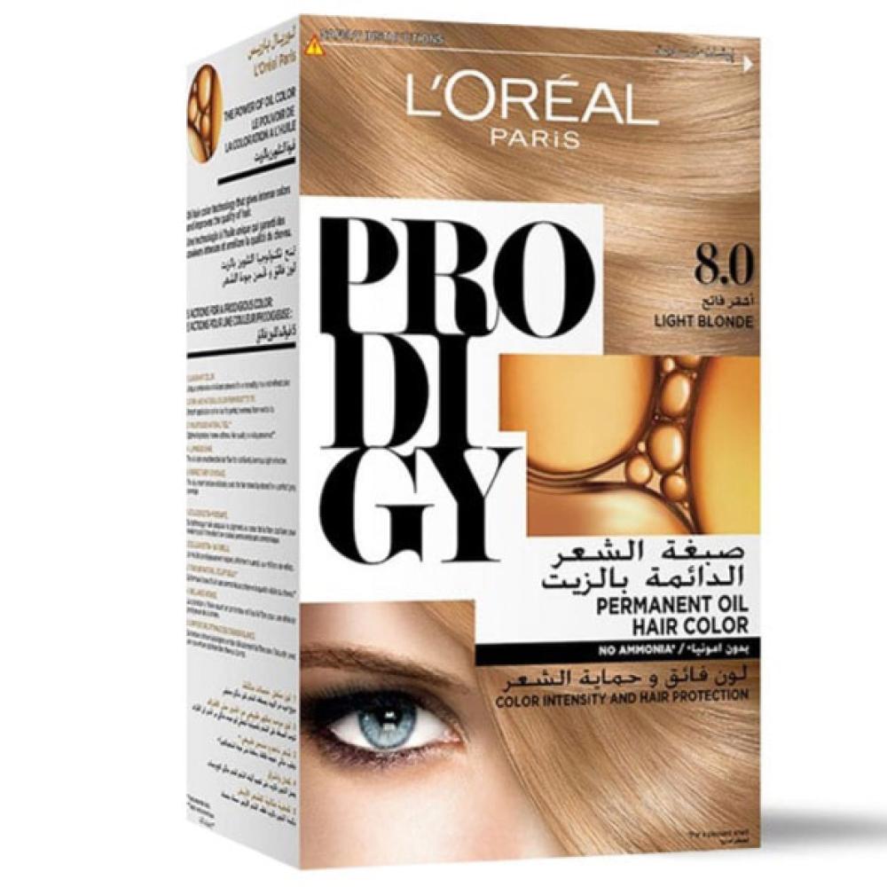 لوريال بروديجى صبغة الشعر 8.1 اشقر فاح