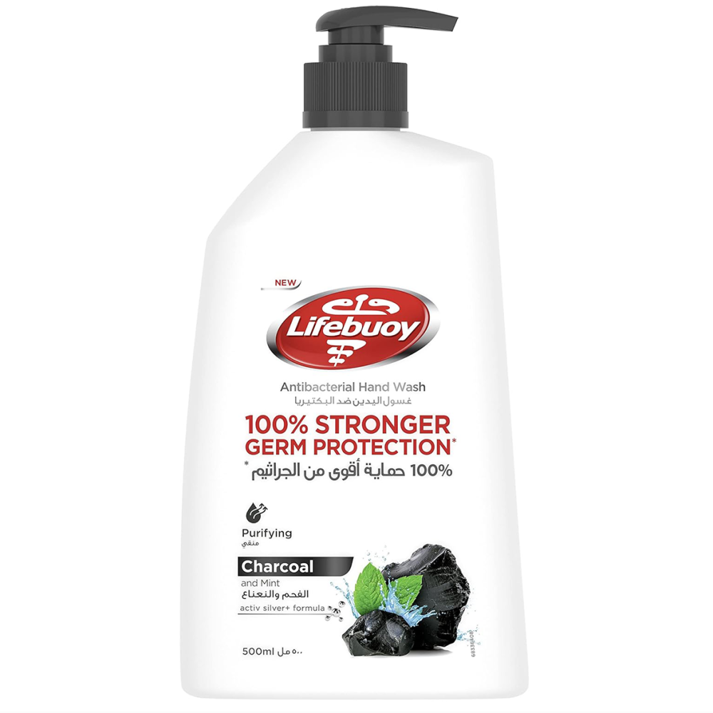 لايفبوي غسول اليدين بالفحم والنعناع 500 مل