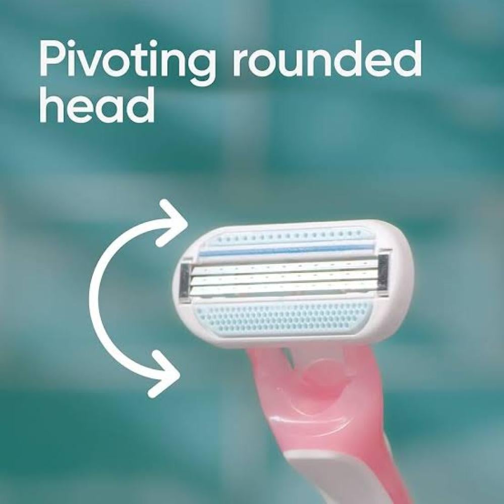 جيليت فينوس تريجرز ماكينة حلاقة نسائية بالصبار 3 قطع