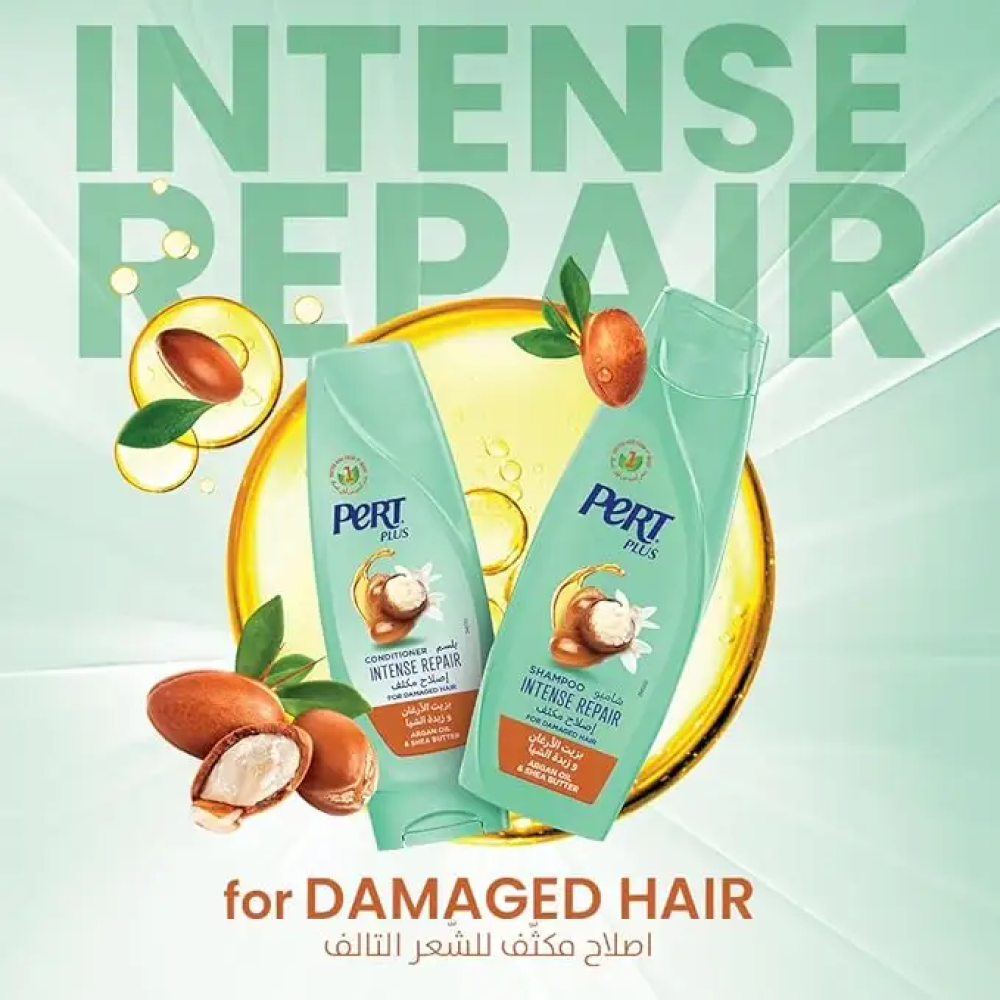 برت بلس شامبو بالزيوت المغذية للشعر الجاف 600 مل