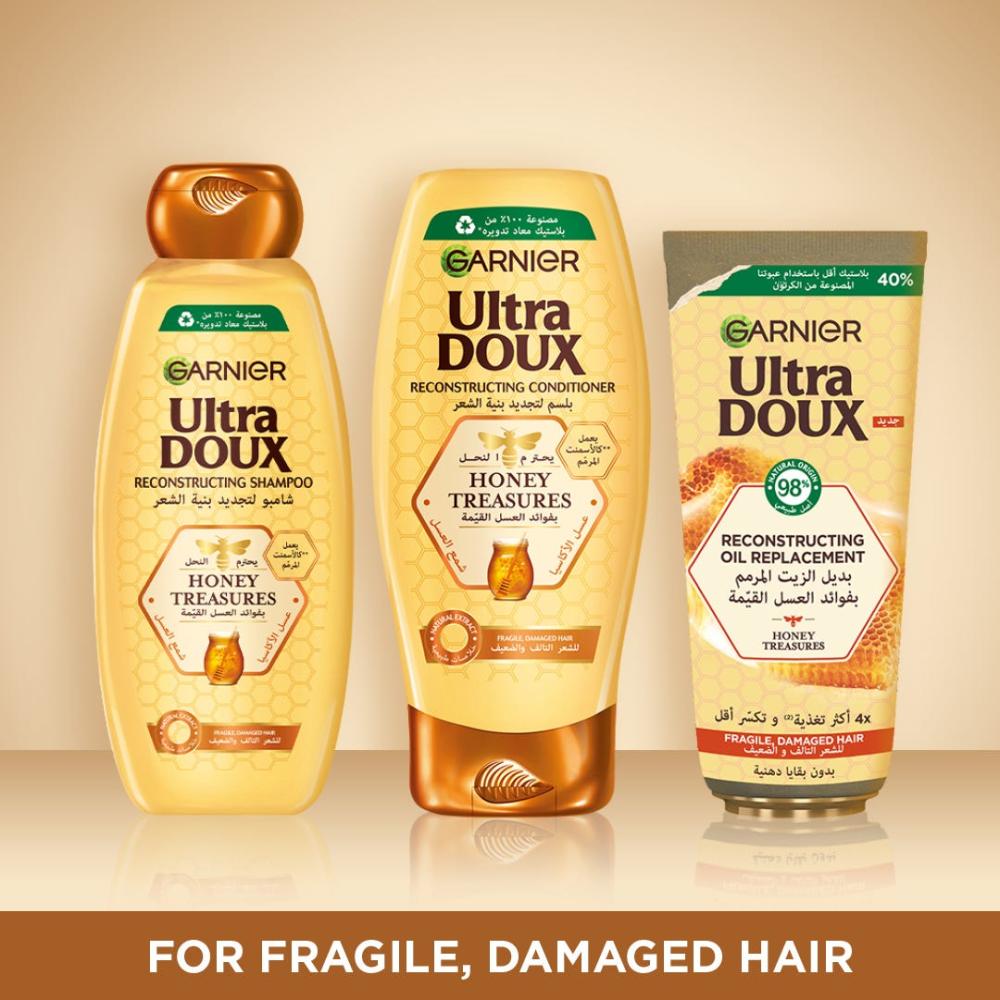 غارنيية الترادوكس بديل الزيت لتجديد بنية الشعر بالعسل  300 مل