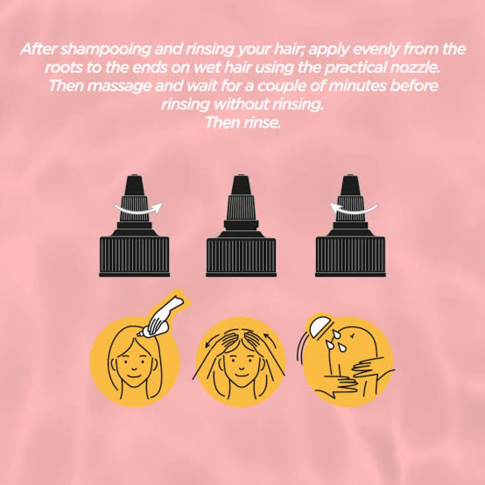 كازا خل التوت لتغذية الشعر وتقليل القشرة 400 مل