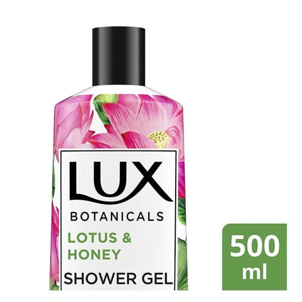 لوكس سائل استحمام بشرة مشرقة بزهرة اللوتس والعسل 500 مل