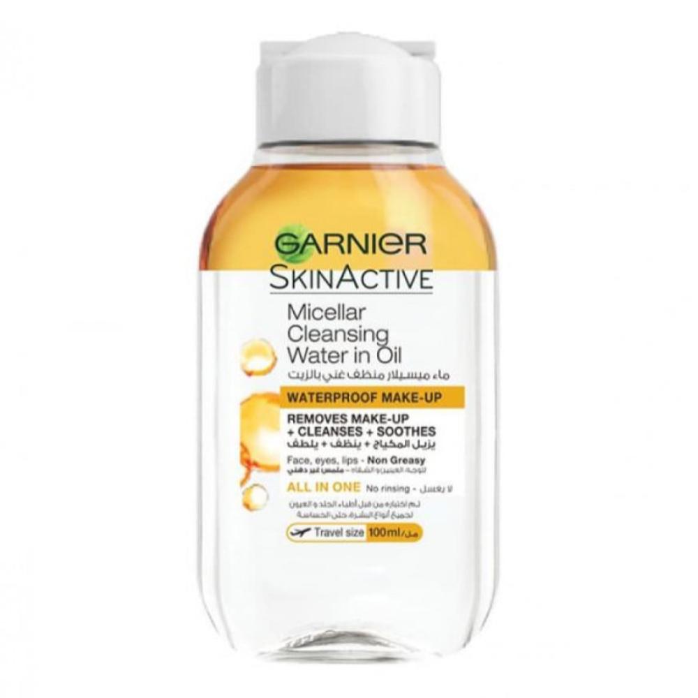 غارنيية ماء ميسيلار منظف غنى بالزيت يزيل المكياج 100 مل