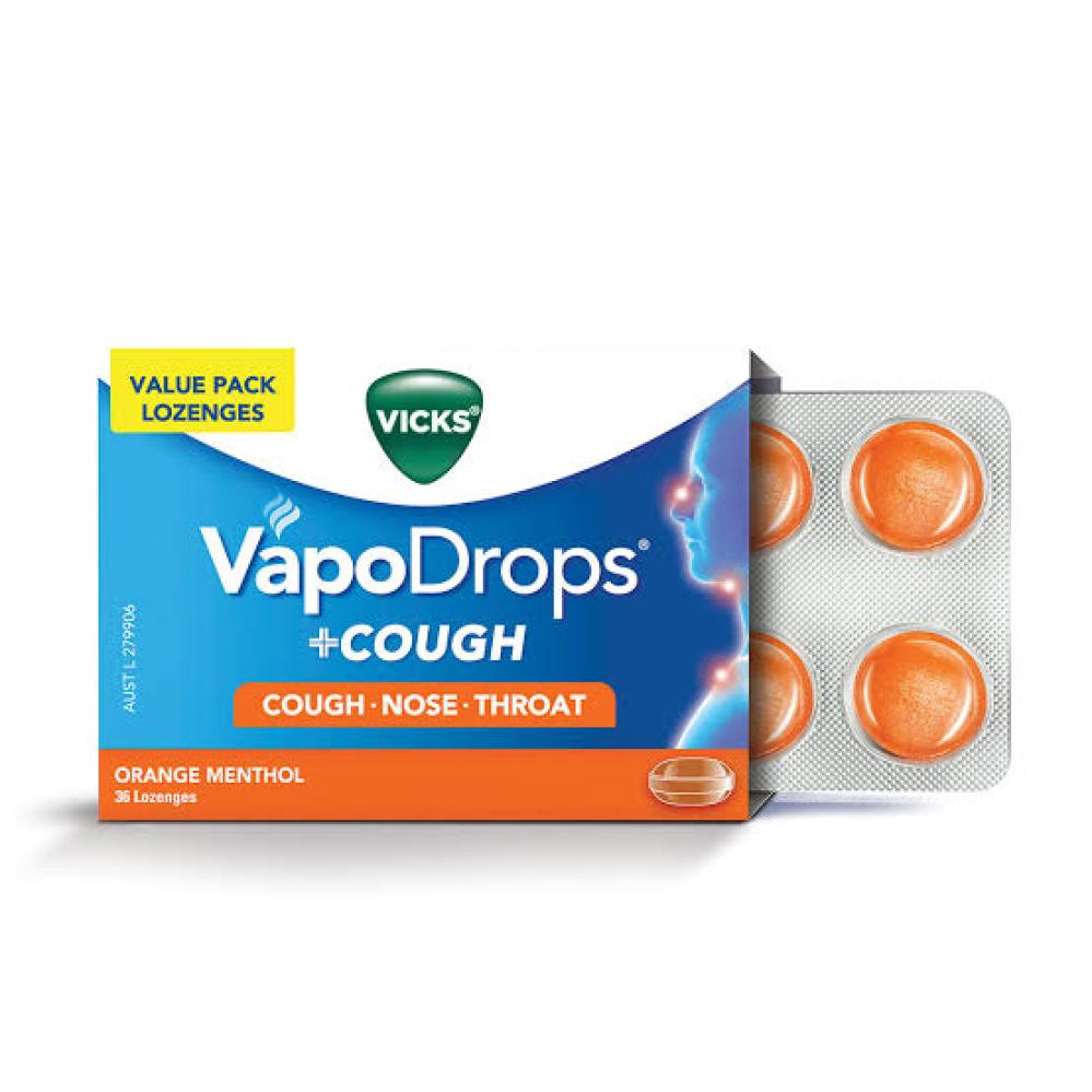 فيكس فابودروبس منثول مع برتقال 36 قرص