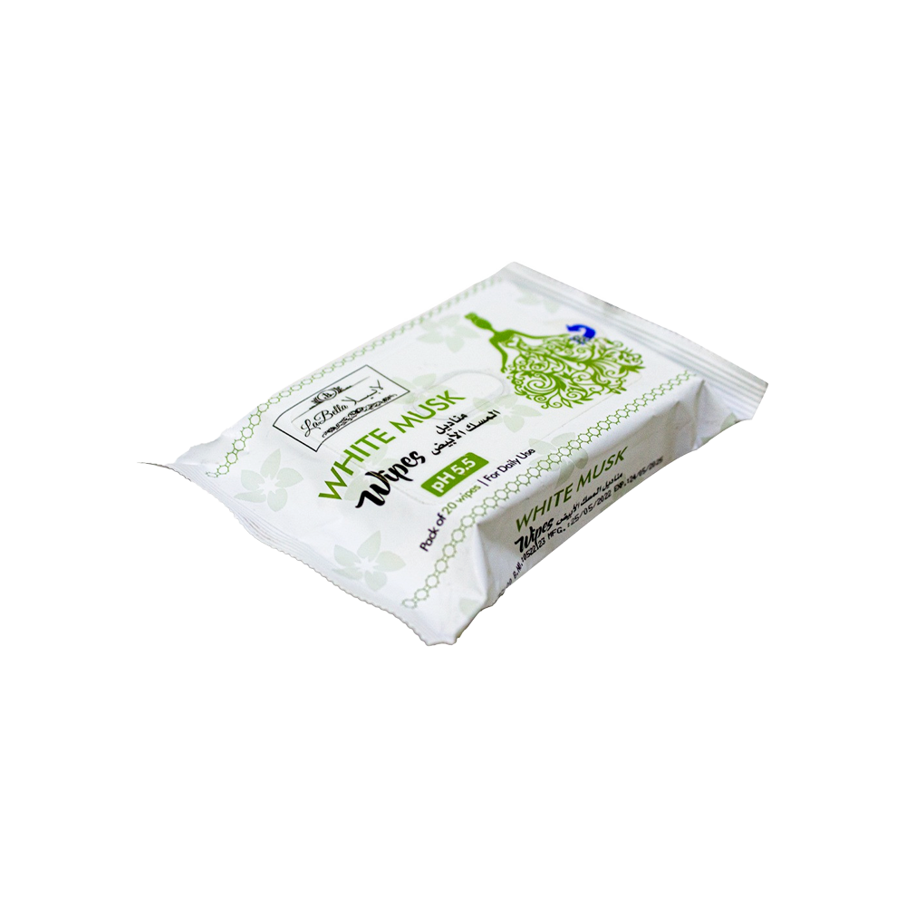 لابيلا مناديل المسك الابيض 20 منديل
