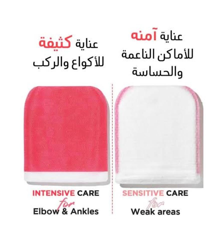 مومز باث ريسيبي ليفة التقشير القوي للجسم