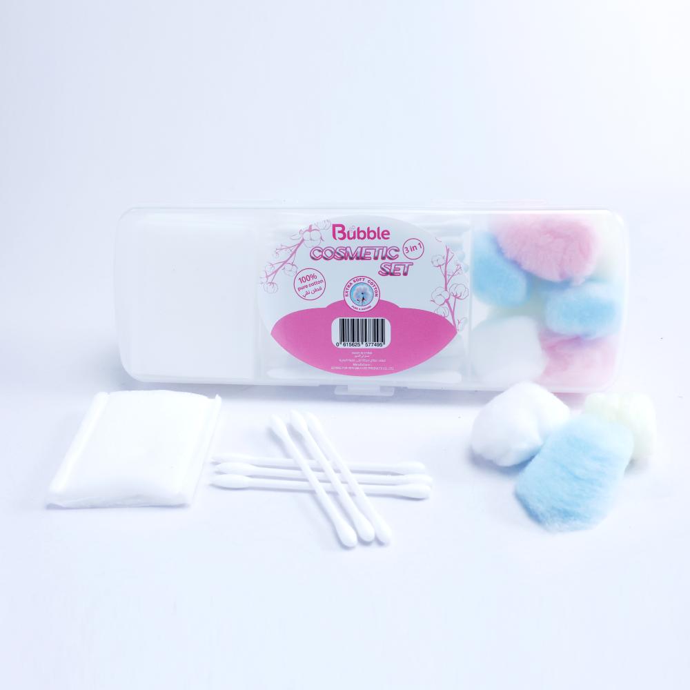 بابل مجموعة قطن ازالة المكياج 3*1