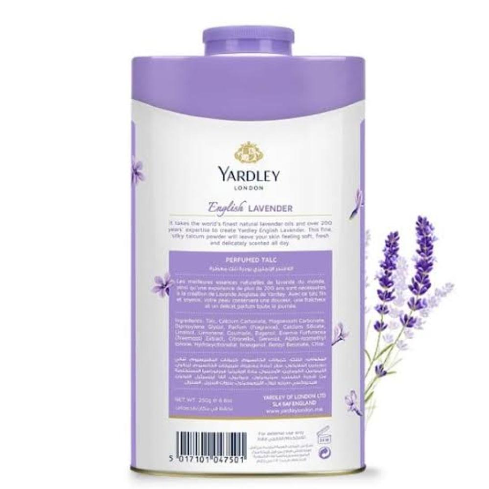 ياردلي بودرة معطرة للجسم انجلش لافندر 250 جم