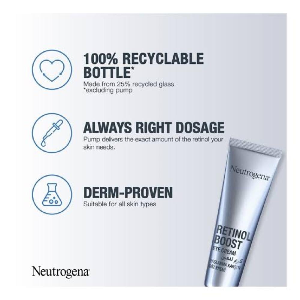 نيتروجينا كريم للعين خال من العطر 15 مل