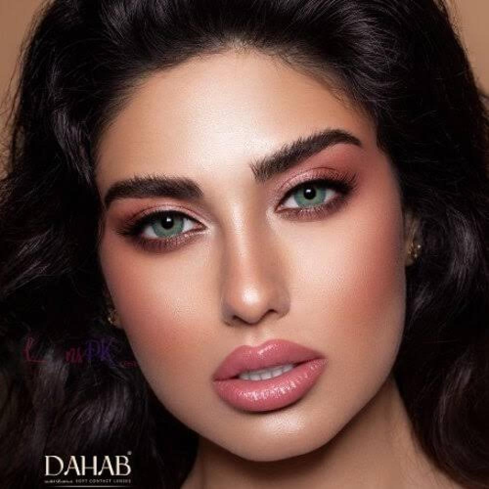 دهب عدسات لاصقة جرين 16