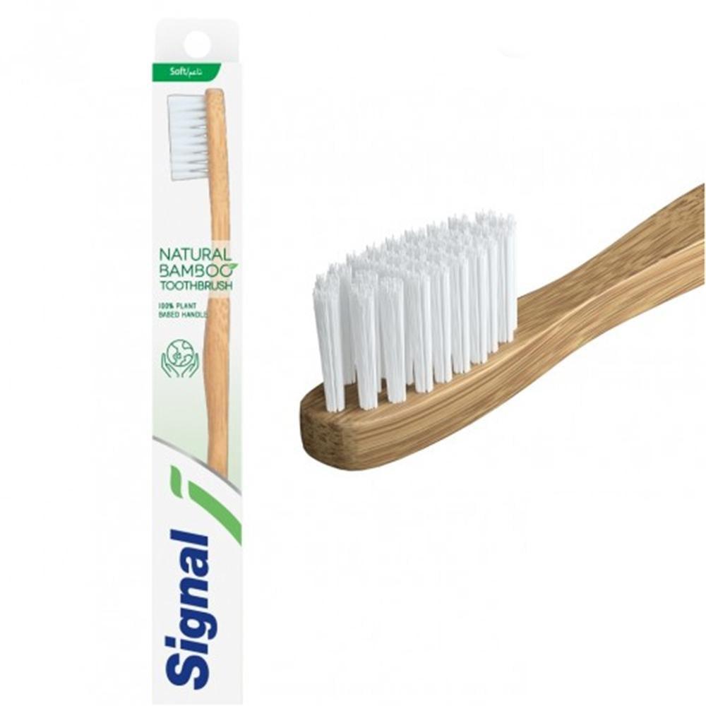 سيجنال فرشاة اسنان بامبو ناعم
