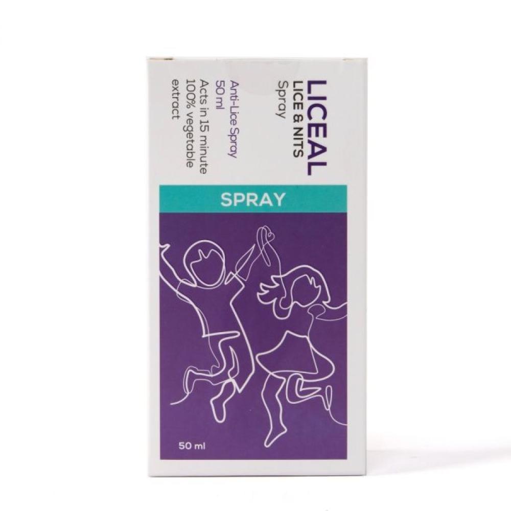 ليسيال بخاخ ضد القمل والصئبان 50 مل