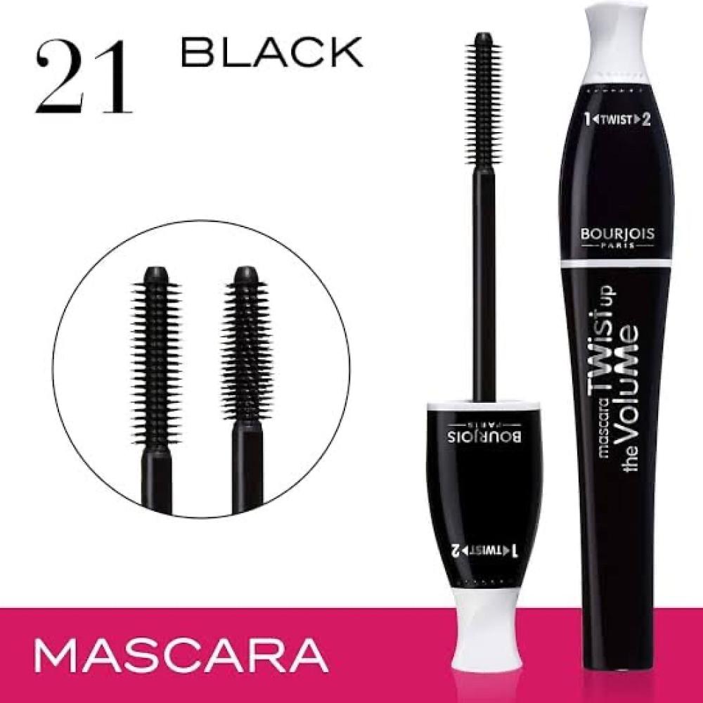 بورجوا ماسكرا تويست اب فوليوم 2*1 اسود