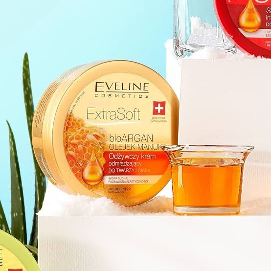 ايفيلين كريم مرطب اكسترا سوفت بزيت الارجان وعسل المانوكا 175 مل