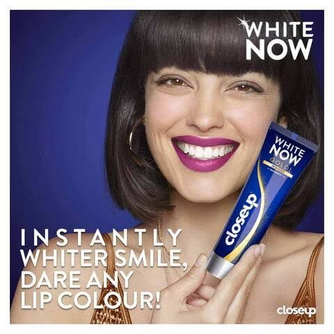 كلوس اب معجون اسنان وابت ناو الذهبي 75 مل