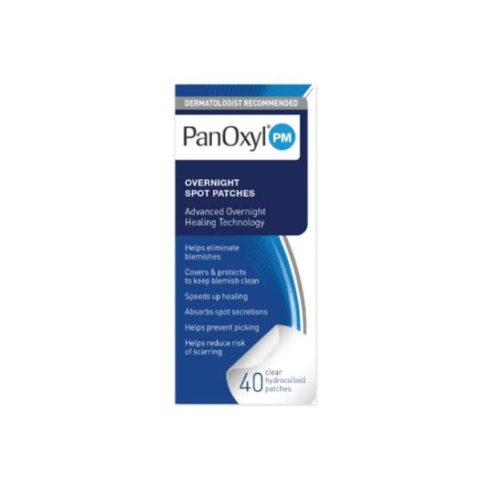 بانوكسيل لصقات شفافة ليلية للبشرة 40 لاصقة