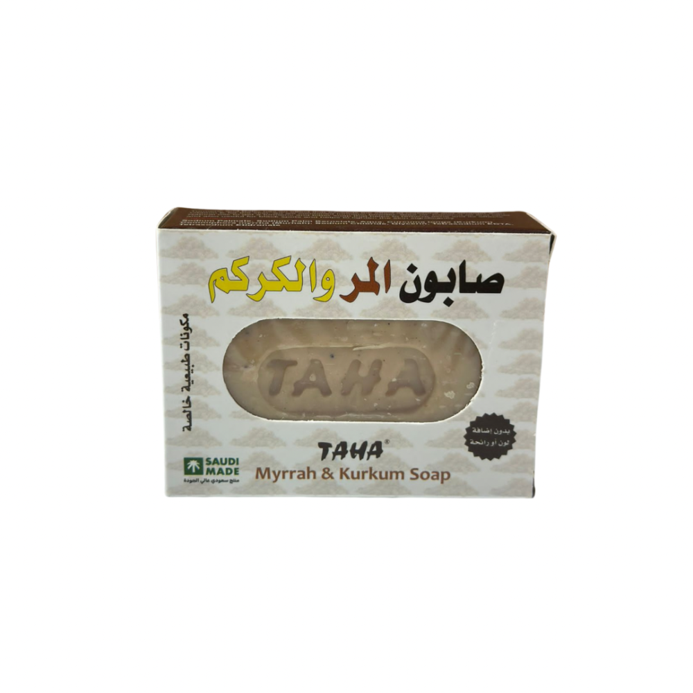 طاها صابونة المر والكركم 125 جم