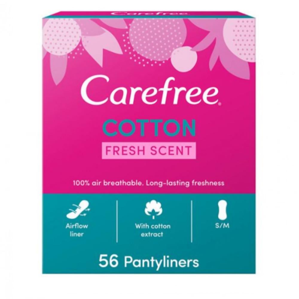 كير فري فوطة يومية بخلاصة القطن 56 قطعة