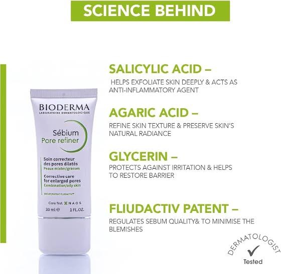 بيوديرما سيبيم كريم يقلل  من توسع المسامات للبشره الدهنيه 30 مل