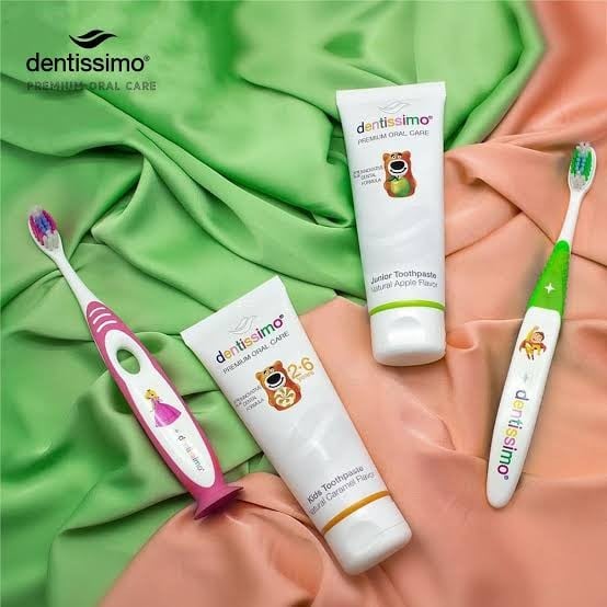 دينتسيمو معجون اسنان للاطفال فوق 6 سنوات تفاح اخضر 50 مل