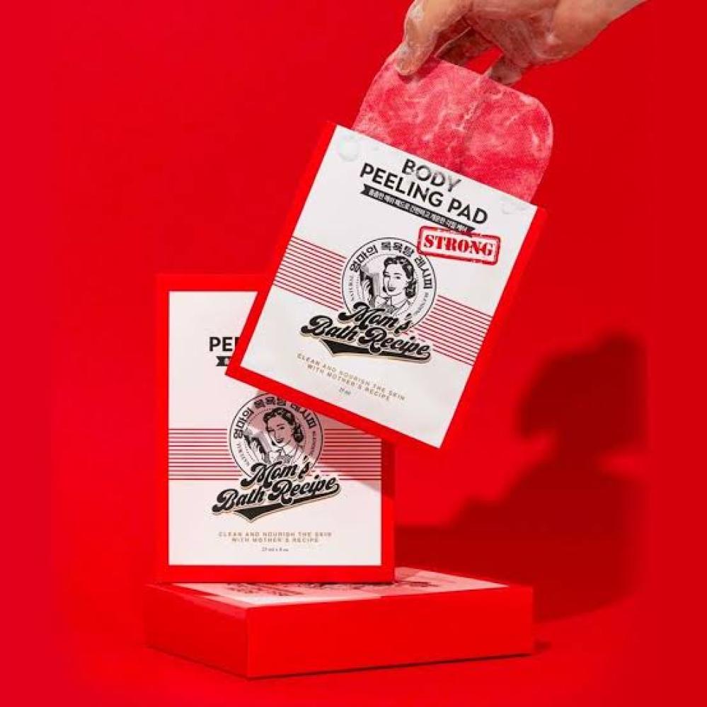 مومز باث ريسيبي ليفة التقشير القوي للجسم