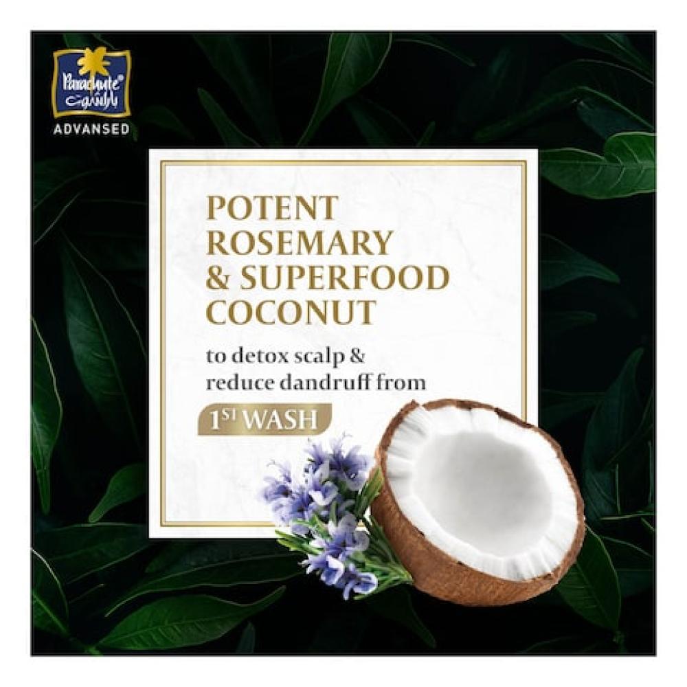 باراشوت ادفانسد شامبو ضد القشرة بجوز الهند واكليل الجبل 340 مل