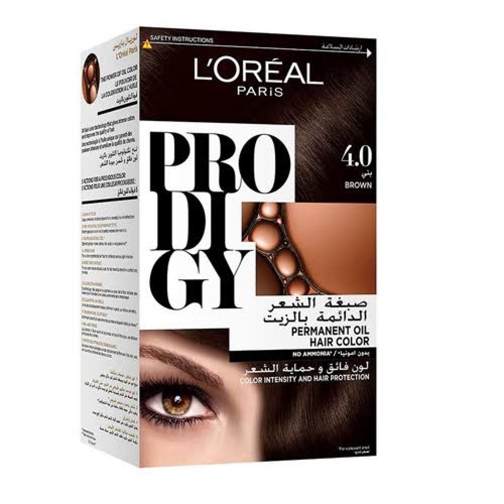 لوريال بروديجى صبغة الشعر 4.0 بنى