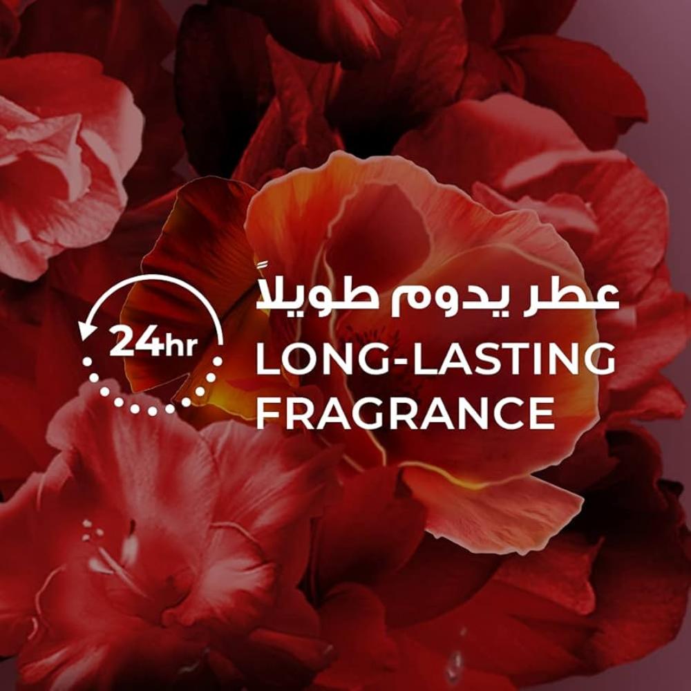 لوكس غسول جسم عطرى رومانسيه الكركديه 500 مل