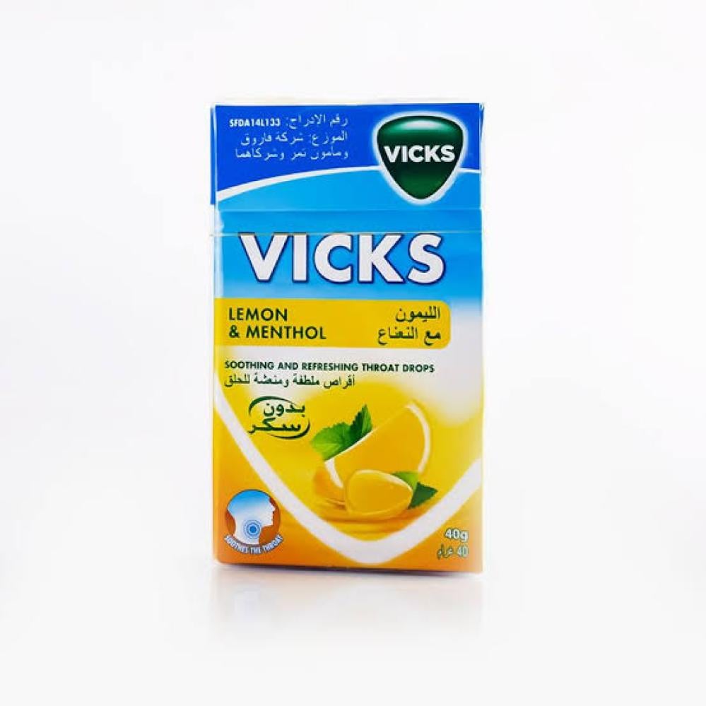 فيكس حلاوة ليمون ونعناع اقراص منعشة للفم 40 جرام