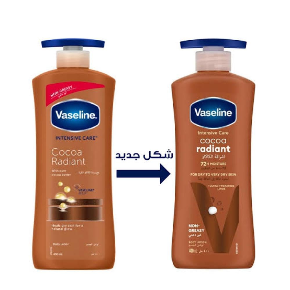 فازلين لوشن للجسم بالكاكاو 400 مل