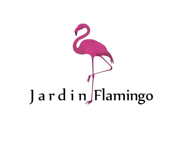 Jardin flamingo