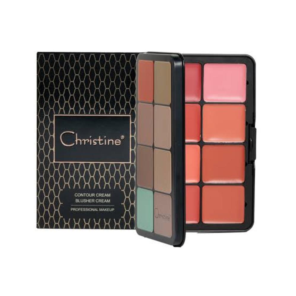 كرستن باليت احمر خدود وكنتور كريمي C2316