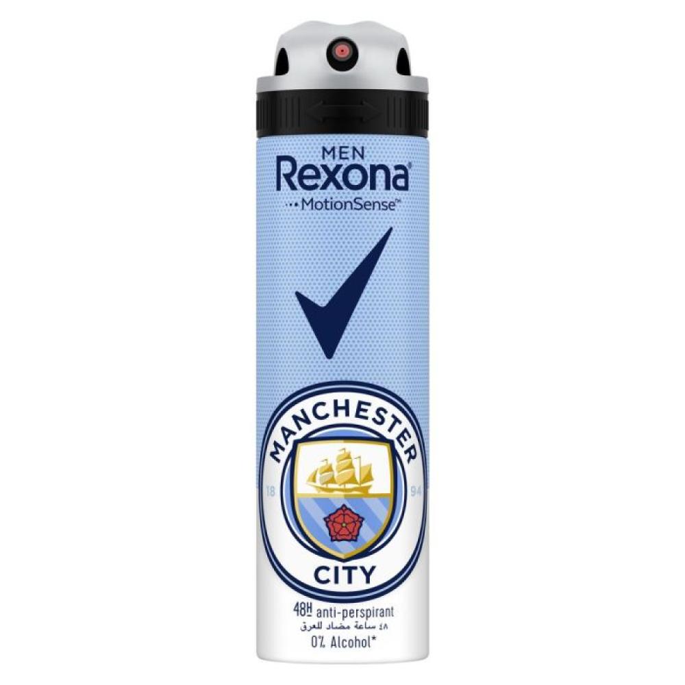 ريكسونا بخاخ مزيل عرق رجالي مانشستر سيتي 150 مل