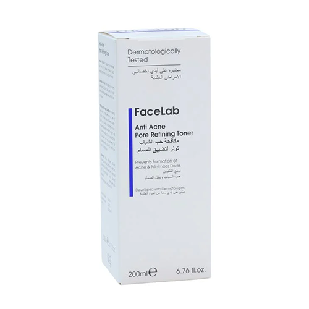 فيس لاب تونر تضييق المسام و مكافحة حب الشباب 200 مل