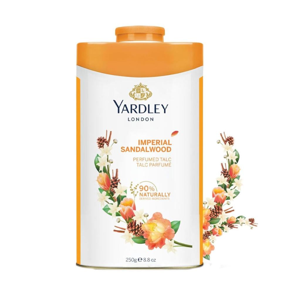ياردلي بودرة معطرة للجسم امبريال صندل وود 250 جم