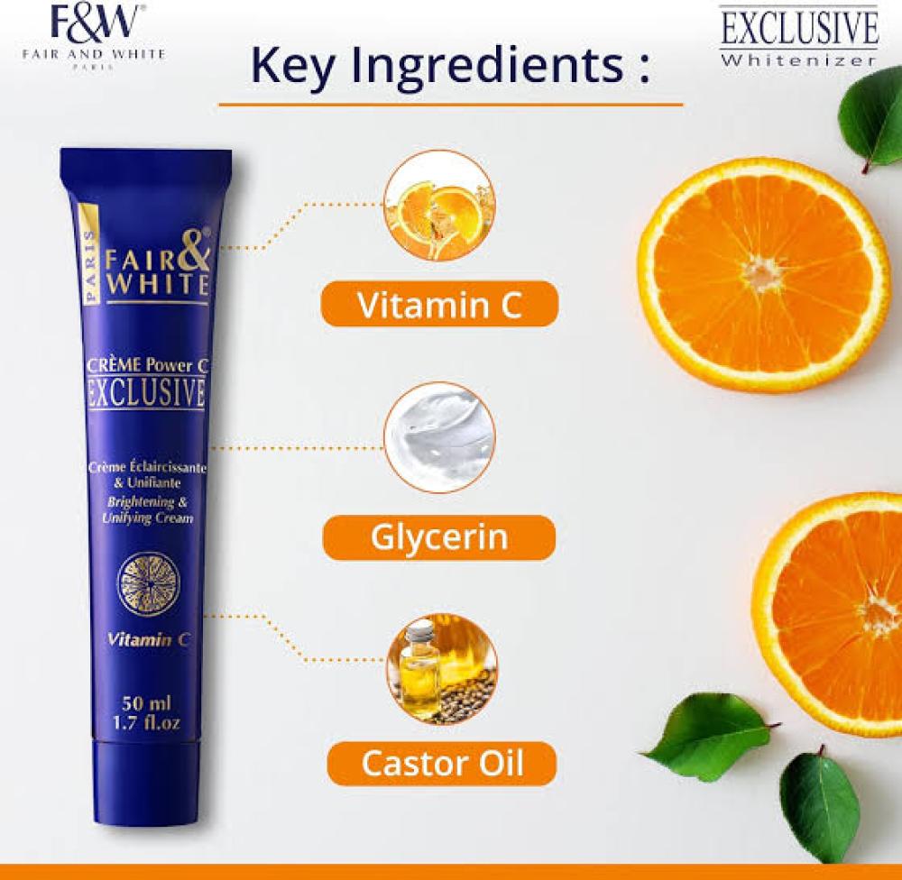 فير اند وايت كريم باور سى 50 مل