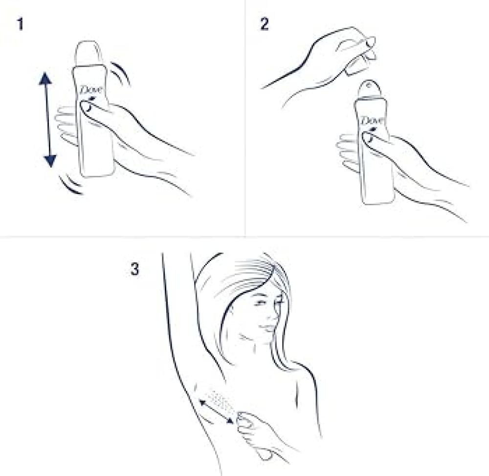 دوف بخاخ انفيزبل 250 مل نسائي