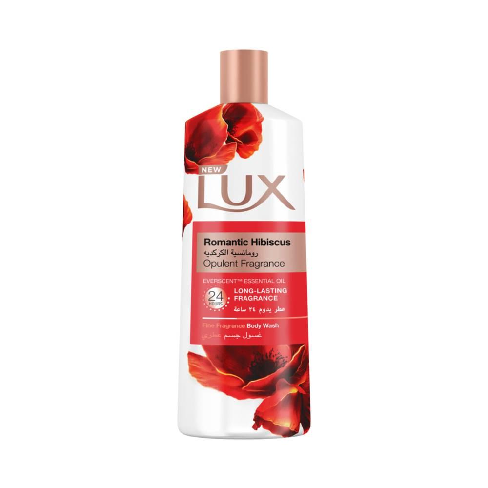 لوكس غسول جسم عطرى رومانسيه الكركديه 500 مل