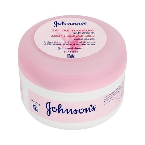 جونسون كريم ناعم يساعد على ايقاف علامات الجفاف الثلاث 300 مل