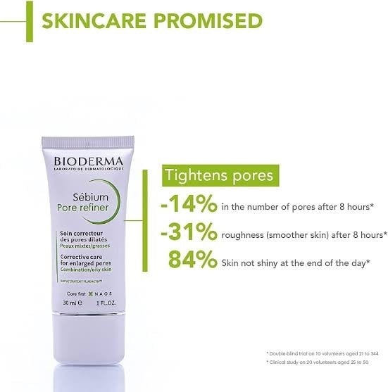 بيوديرما سيبيم كريم يقلل  من توسع المسامات للبشره الدهنيه 30 مل