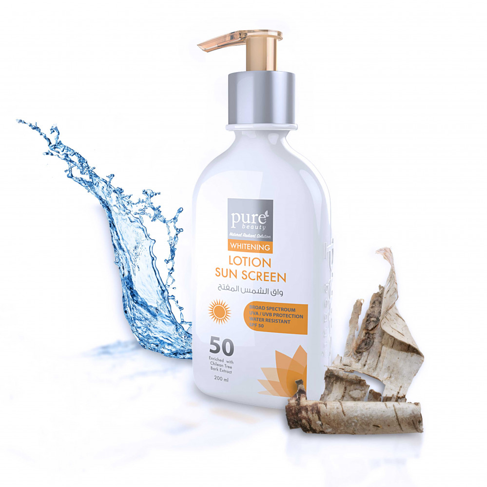 بيور بيوتى لوشن للجسم وواق شمس 200مل