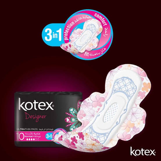 كوتكس الترا رفيعه عاديه ملائمه اكثر للوقايه من التسرب 10 فوط