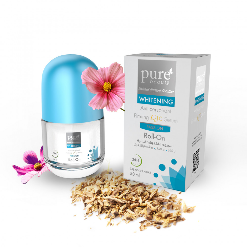 بيور بيوتى رول ان سيروم شد البشرة المفتح والمقاوم للتعرق باسيون 50 مل