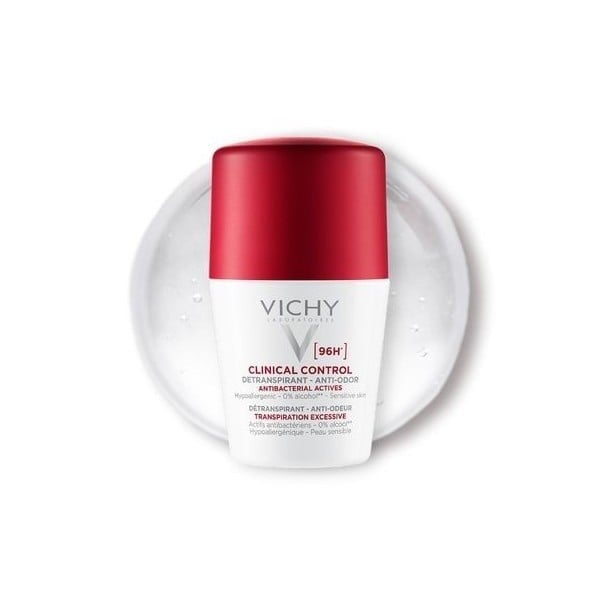 فيشي مزيل عرق كلينك كونترول ضد التعرق 96ساعة 50 مل