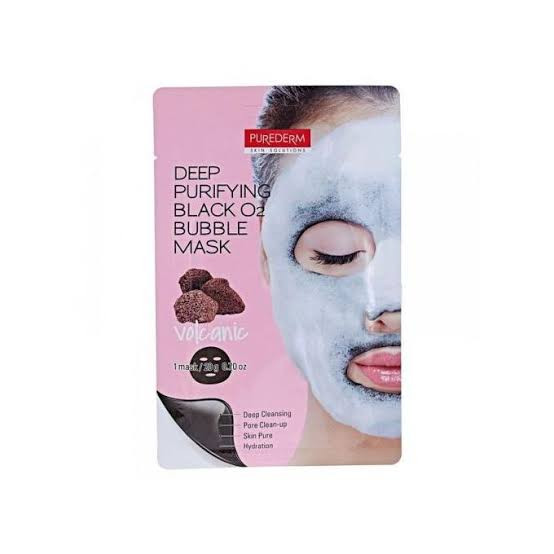 بيورديرم قناع الفحم البركاني للنظيف العميق للبشرة