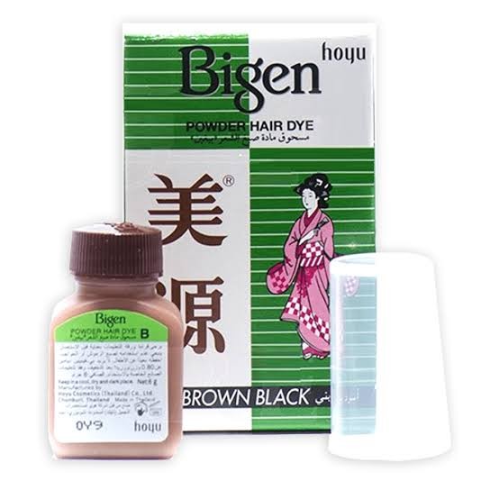 بيجن  صبغة بودرة أسود بني 6  جم B