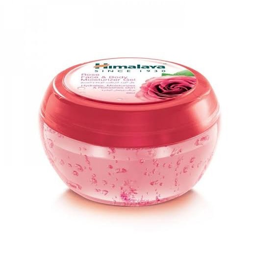 هيمالايا جل الصبار بالورد لترطيب الوجه والجسم 300 مل