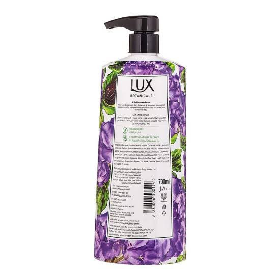 لوكس سائل استحمام بشرة متجدده بخلاصةالتين والجيراثيوم 700 مل